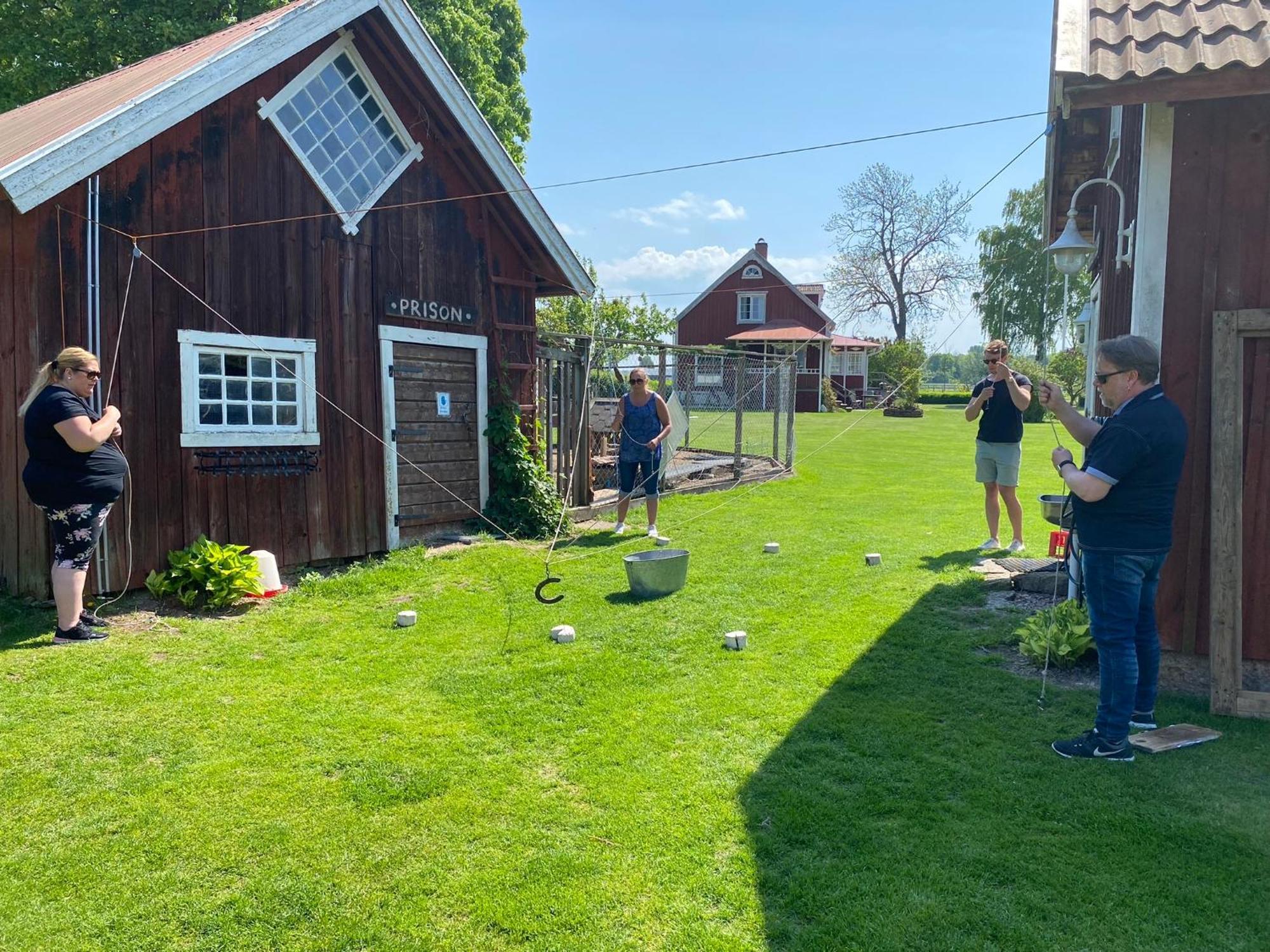 Aeventyrsgardens Vandrarhem, Kinnekulle Källby Dış mekan fotoğraf